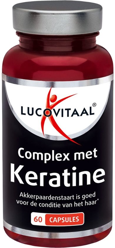 Lucovitaal Complex mit Keratin, 60 Kapseln