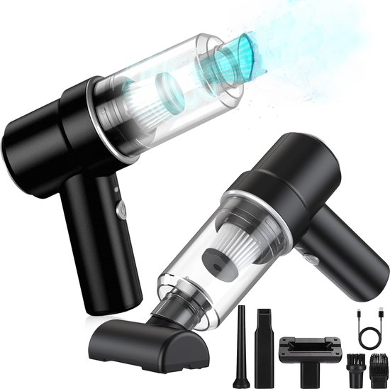 MATTI® - Autostaubsauger - Handstaubsauger - Mini-Staubsauger - Auto saugen - inkl. Blasfunktion