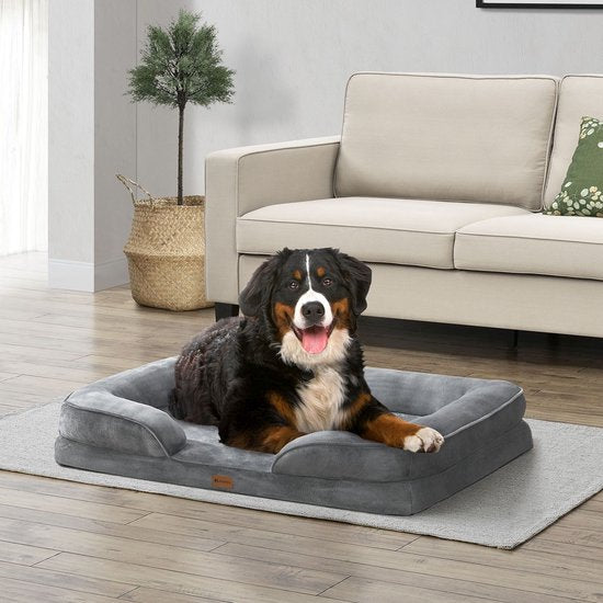 Hundekorb / Katzenkorb Sheena XL - 105 x 82 cm - Grau