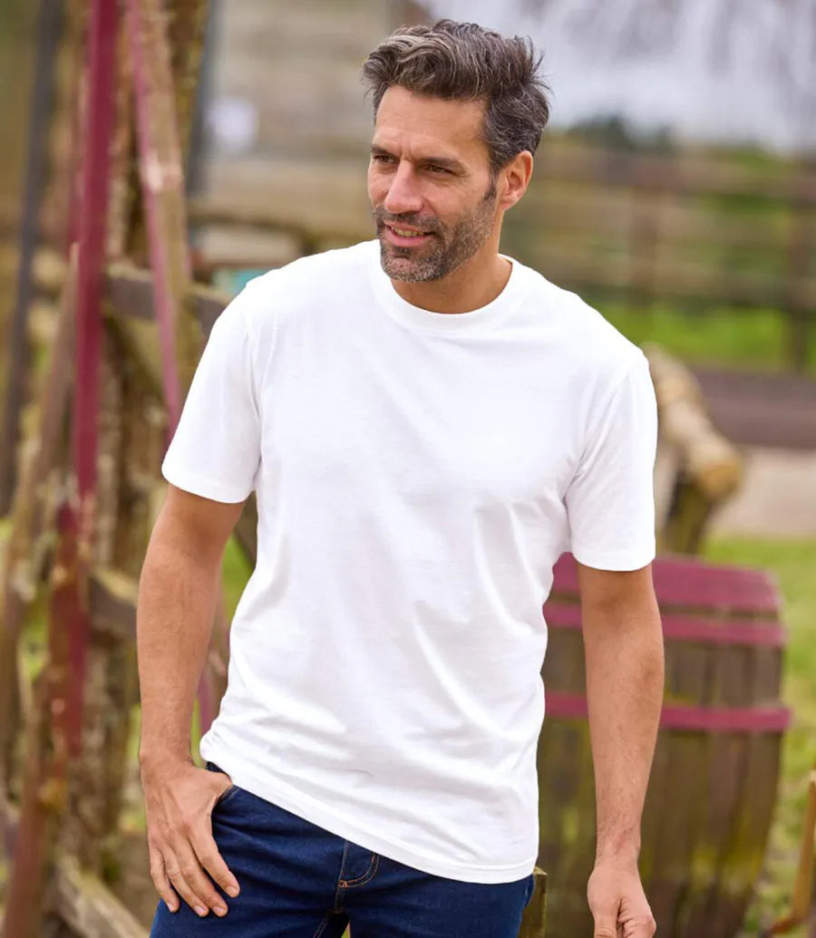 4er-Pack weiße T-Shirts von Atlas