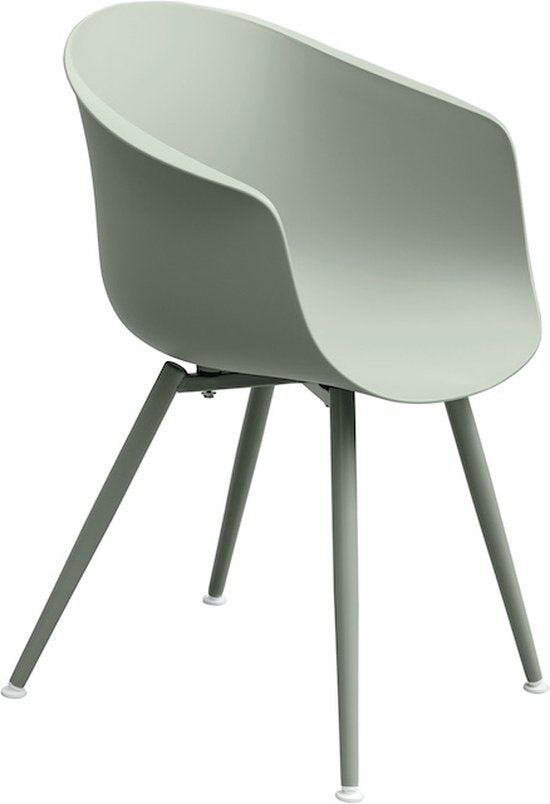 Feel Home - Luxuriöser Schalensitz für den Außenbereich - MOSS Grey - Set aus 2 Teilen