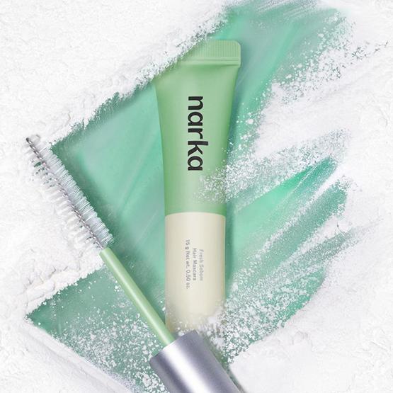 Narka Frische Talg-Haarmascara 15 g – Ansatzkaschierung – Ölkontrolle – Styling für Haaransatz und Babyhaare
