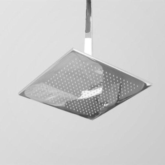 Brauer Nürnberg Regendusche, Deckenmontage, 50 cm, quadratisch, Chrom