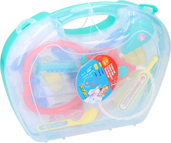 Eddy Toys - Arzt-Set - 13 Teile - inkl. Aufbewahrungskoffer