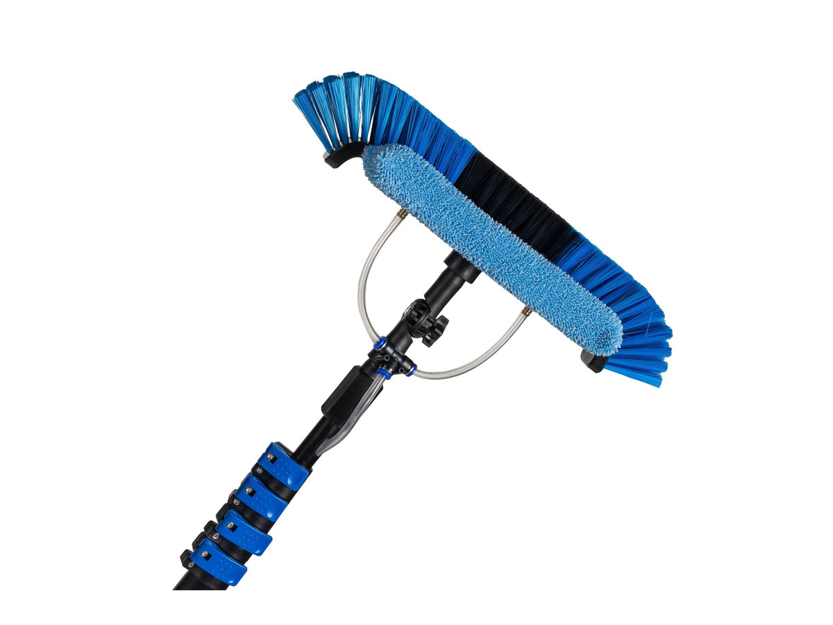 Nexxt Teleskop-Wasserbürste 5-in-1 - 7 m - Verstellbarer Kopf 29 x 7 x 10 cm - Inklusive 9 m Schlauch