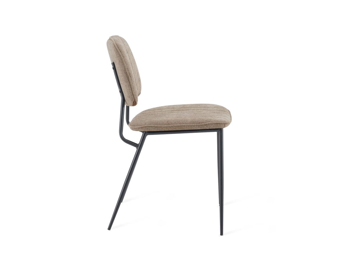Multifurn Sol Esszimmerstuhl – 2er-Pack – Taupe – Standardgröße