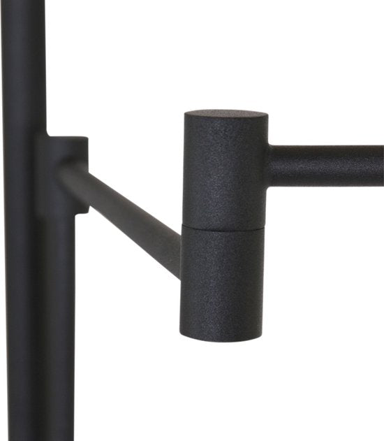 Stehleuchte Wohnzimmer Industrie Turound LED 2663ZW Schwarz