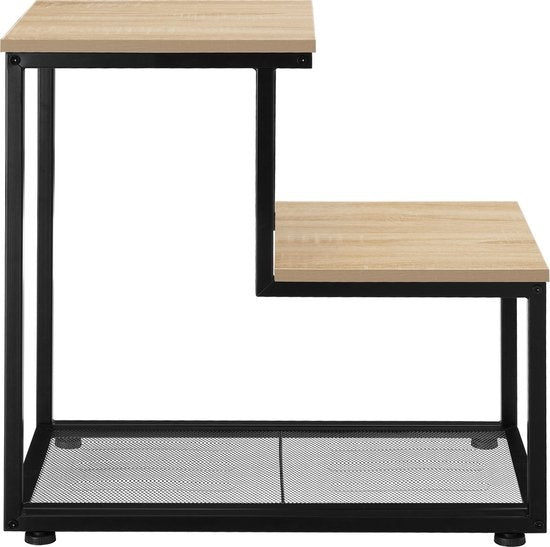 tectake -Beistelltisch Halifax - Couchtisch - Industrieleuchte - 404272