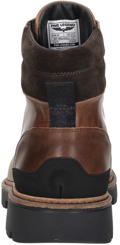 PME Legend Dragan Schnürschuhe Hoch - dunkelbraun - Größe 49