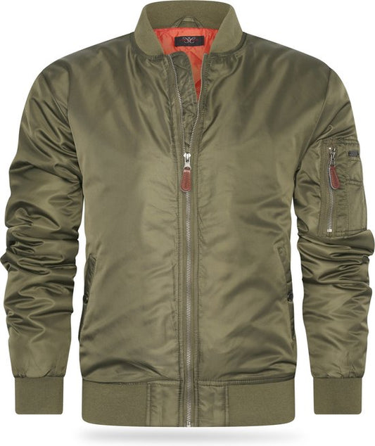 Cappuccino Italia - Herren Sommer Navy Seal Jacke Armee - Grün - Größe XL