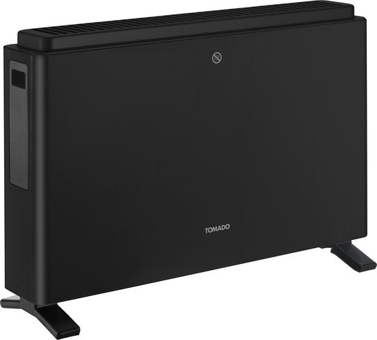 Tomado THC2003B - Elektroheizung - Konvektorheizung - 24m² - 2000 Watt - Schwarz