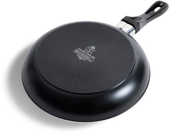 BK Vivid Pfannenset, 2-teilig – 24/28 cm – PFAS-freie Antihaftbeschichtung – Induktionspfanne – Keramikpfanne – Ofenfest bis 160 °C – Kaltgriffe – Schwarz