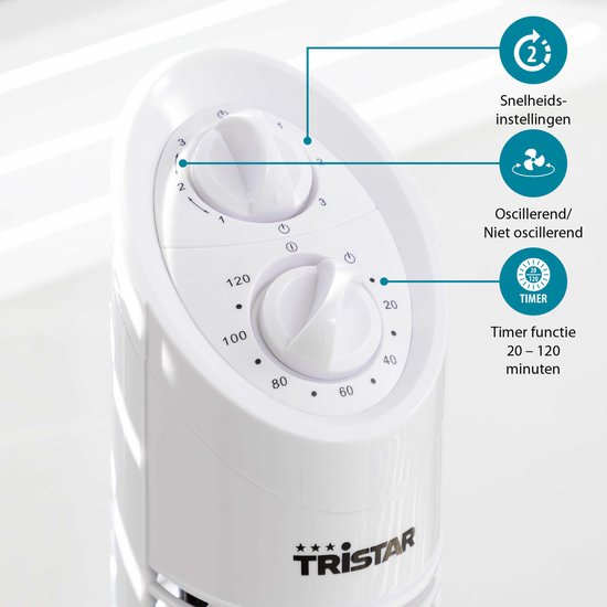 Tristar VE-5905 Turmventilator – 73 Zentimeter – Timer-Funktion