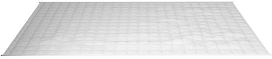 Aggravationsdecke / Schwerlastdecke / Gewichtsdecke - 135x200 cm - 7kg - Weiß