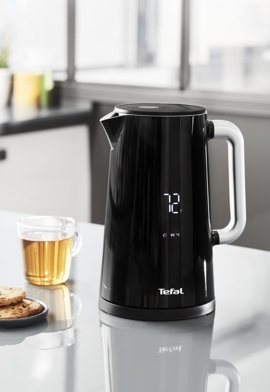 Tefal Smart'N Light KO8508 - 1.7L Wasserkocher - Schwarz - 5 verschiedene Temperatureinstellungen