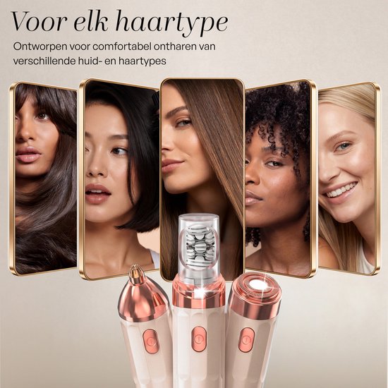 Sansbeauté 3-in-1-Epilierer für Frauen PocketPRO mit Reisetasche – Epiliergerät für Damen – Epilierer – Gesichts-Epilierer für Frauen – Gesichtsenthaarung für Damen – Epilierer für das Gesicht – Epilierer für Damen – Gesichts-Epilierer für Damen – Wiedera
