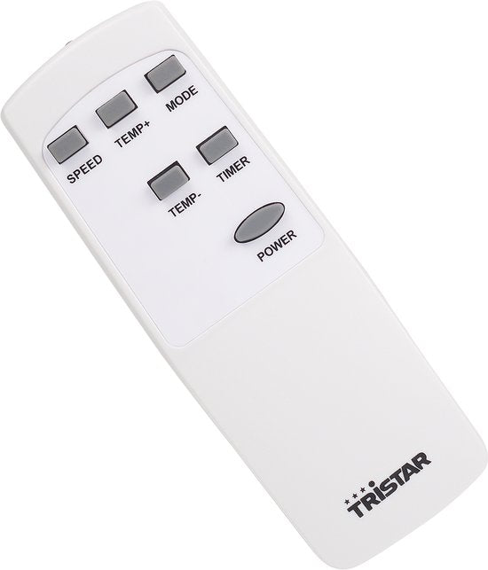 Tristar AC-5477 Mobile Klimaanlage 7000 BTU – 3-in-1-Gerät: Klimaanlage, Ventilator und Luftentfeuchter – Für Räume bis zu 25 m² – Timer – Weiß
