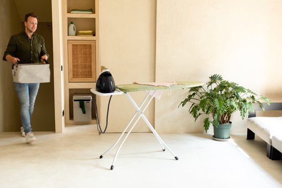 Brabantia Bügeltisch B - für Dampferzeuger - 124 x 38 cm - Calm Rustle