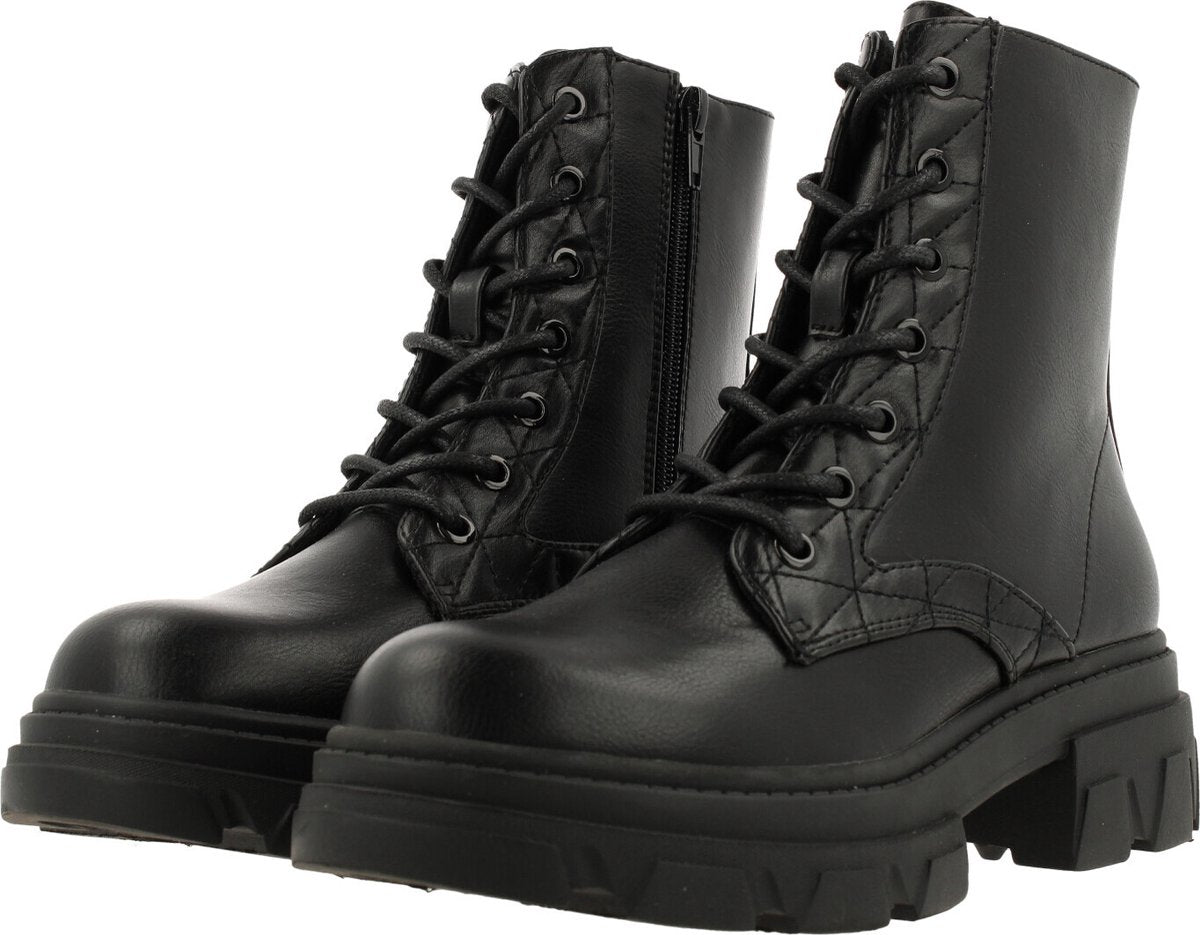 Bullboxer Damenstiefel - Größe 38 - Obermaterial PU - Sohle TR - Schwarz
