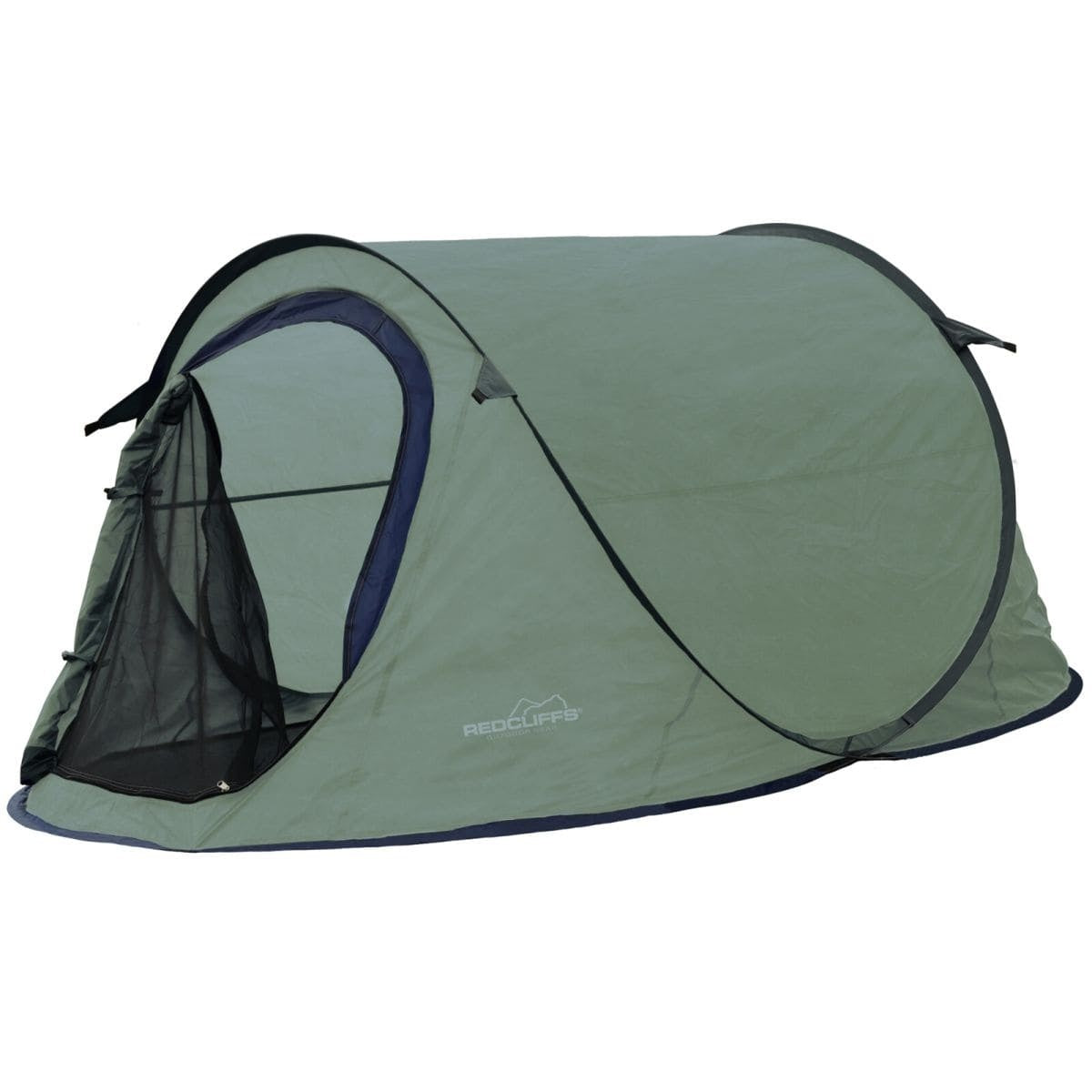 Redcliffs Pop-up Strandzelt - Für 2 Personen - 220 x 120 x 95cm - Grün