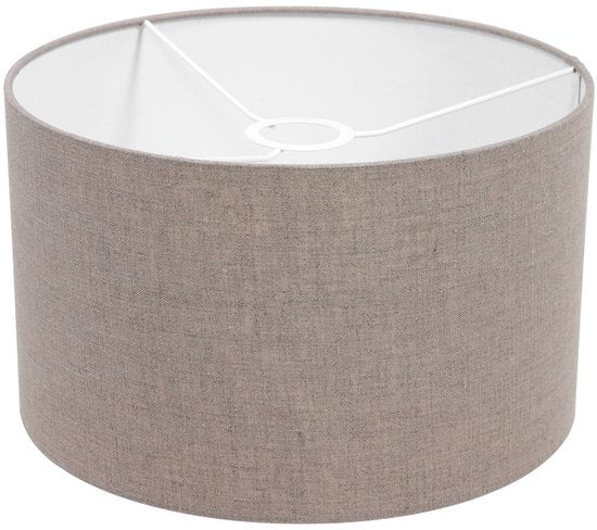 Stehlampe Bella 3879ST in Stahloptik mit grauem Velours-Lampenschirm, ausklappbar, aus Metall und Textil, Höhe 154 cm, Durchmesser des Lampenschirms 30 cm – Mexlite
