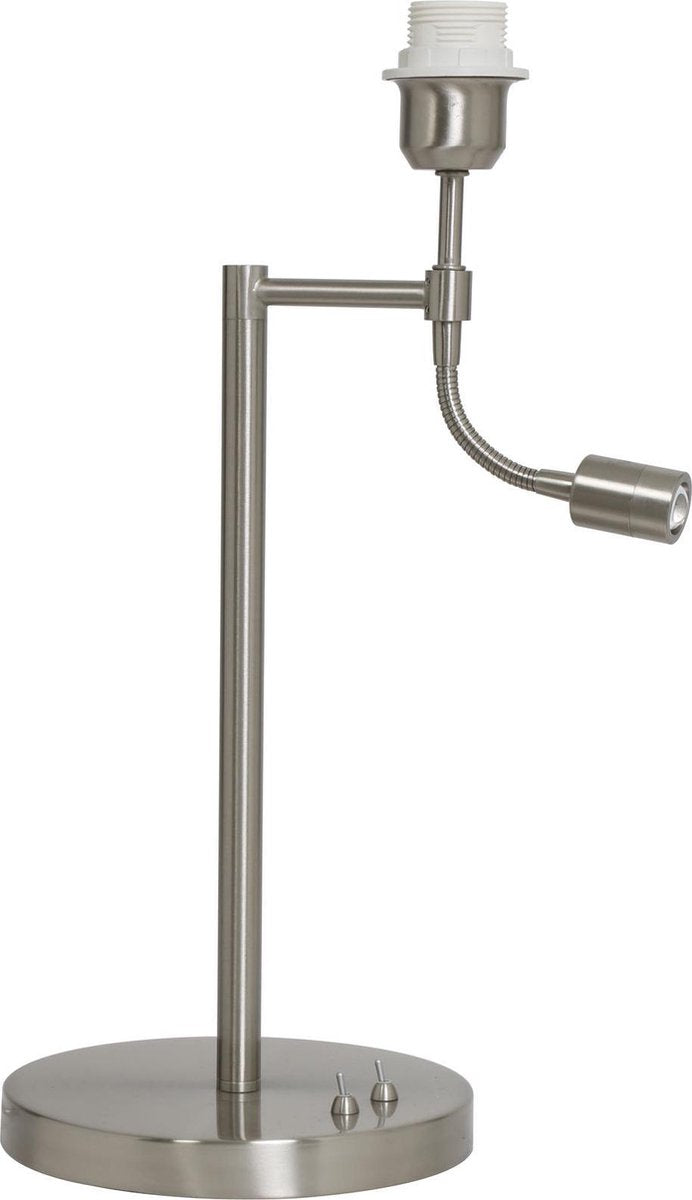 Light & Living Lampenschirm CALGARY - Nickel Satin - Mit Ledflex