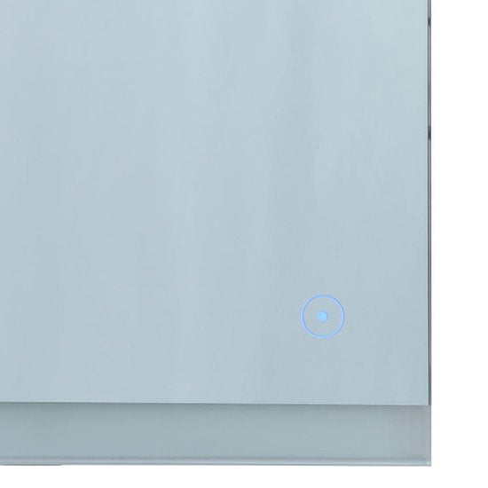 vidaXL – Badezimmerspiegel – LED – mit – Berührungssensor – 80 x 60 – cm