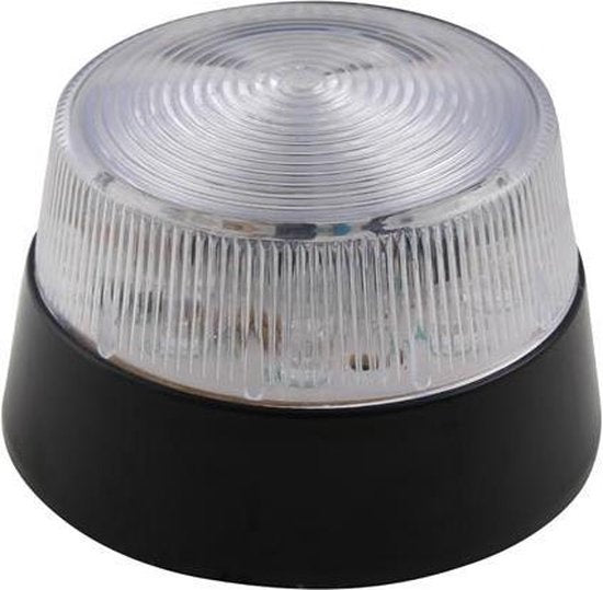 Velleman Led-Knipperlicht - Transparant - 12 Vdc - Ã˜ 77 Mm