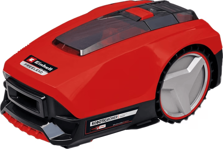 Einhell FREELEXO 550 Mähroboter-Set - Bis zu 550 m² - 20-60 mm - Schwarz/Rot - Inkl. 3,0 Ah Akku & Installations-Set