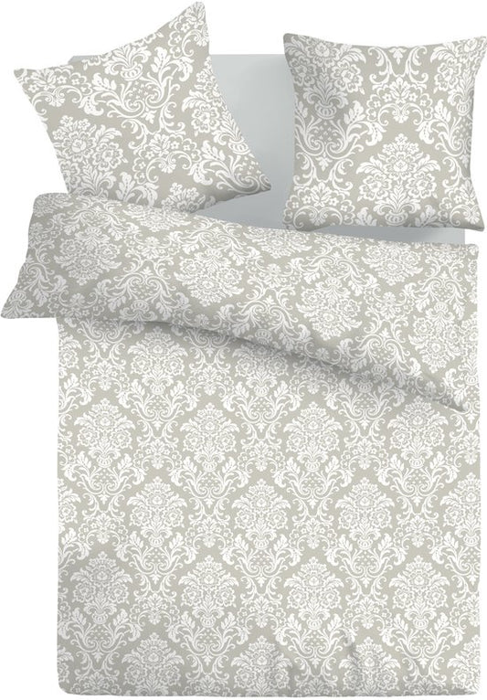 Vitality Pur - Venus Bettbezug - 240x200/220 cm - Inklusive zwei Kopfkissenbezüge 60x70 cm - 100% Baumwolle