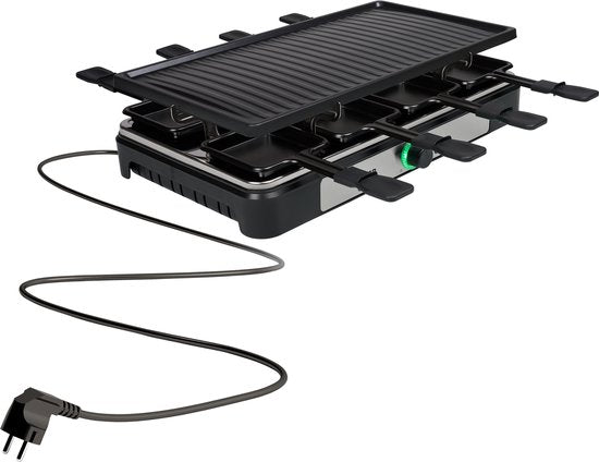 Tristar Gourmet Set - RA-2746 - 1400W - Griddle 8 Personen - Inkl. 8 Pfannen - PFAS-frei