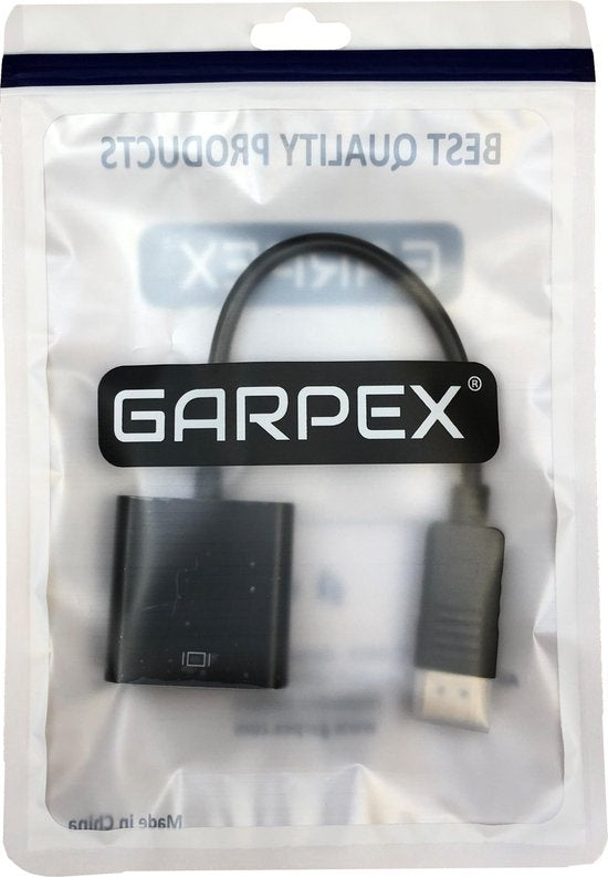 GarpexÂ® DisplayPort zu HDMI Adapter - DP zu HDMI - Full HD 1080p Konverter