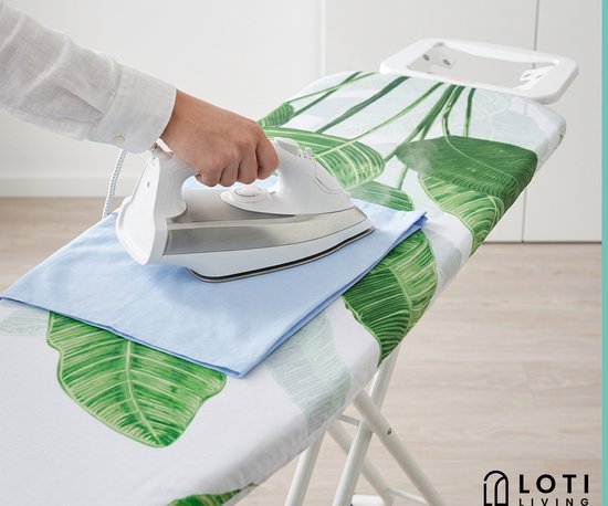 Loti Living Bügeltischbezug 124 x 38 cm - Strelitzia - Bügeltischbezug - Komplettset - Universal