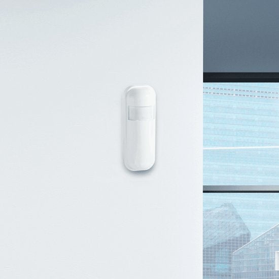 Bewegungsmelder - 12 Meter Erfassungsbereich - Nur für Alarmhub 2 und Smartsiren Alarmsysteme - PIR-Sensor - Batteriebetrieben - Smart Home Security