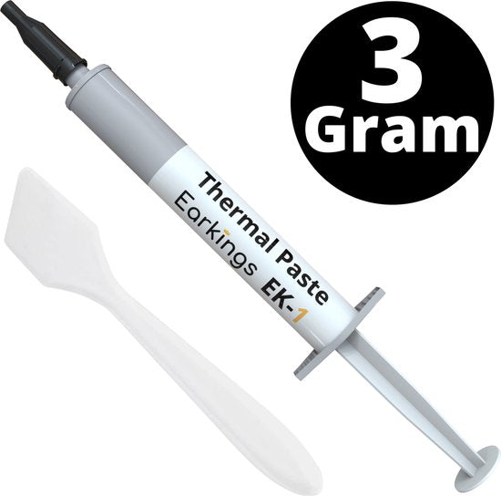 Wärmeleitpaste – CPU-Kühler 3 Gramm – EarKings Wärmeleitpaste für CPU