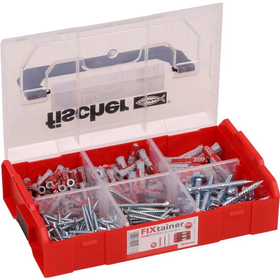 Fischer FixTainer DuoPower Dübel mit Schrauben