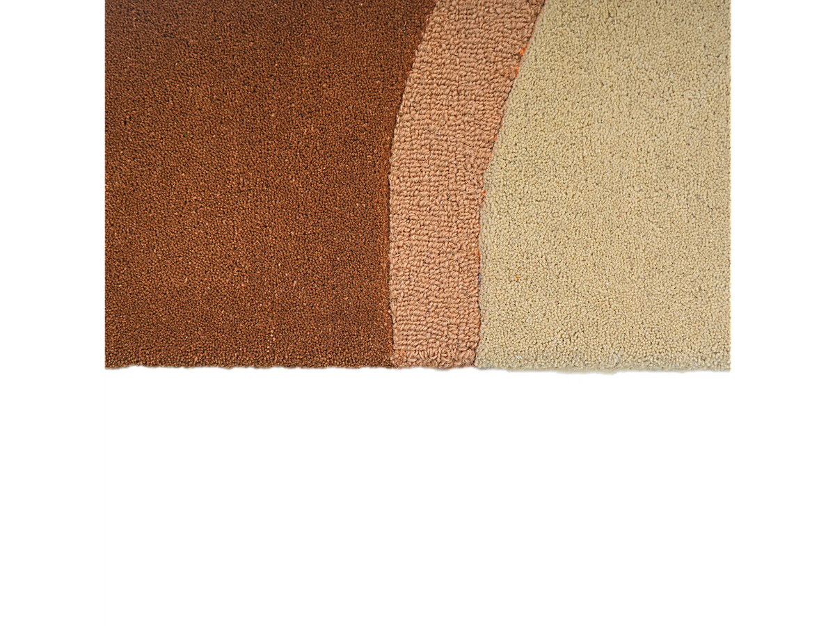 Brinker by FonQ Desert Wollteppich 200 x 290 cm – Ochre Pink