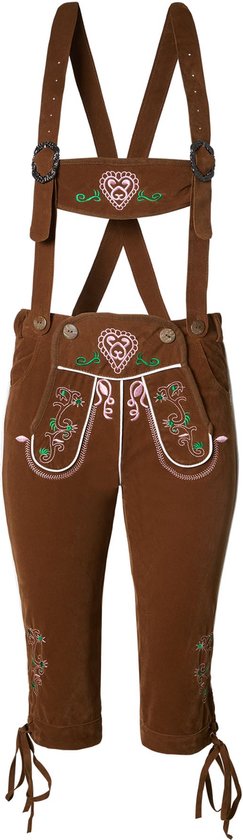 Dressforfun Lederhose Walchensee M - Faschingskostüm Halloween Kostüm Faschingskostüm Karneval Kostüm Partykleidung - 302821