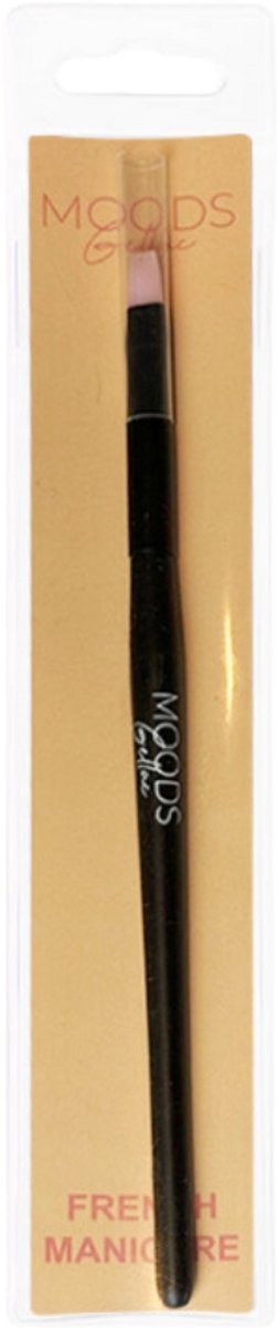 Moods Gellac French Manicure Stick Schwarz - 8x1x1 cm - Präzisionsstick für perfekte French Tips, Nail Art & Gel-Lack