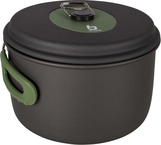 Bo-Camp – Kochgeschirrset – Explorer – 3-teilig – Harteloxiert – Aluminium