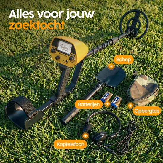 Infinity Goods Metalldetektor Advanced – Komplettset – Erwachsene & Kinder – Professionell