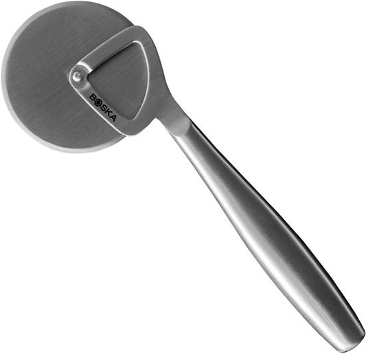 Boska Pizzaschneider Kopenhagen - Spülmaschinenfest - Walze - Wackelt nicht - Rostfreier Stahl