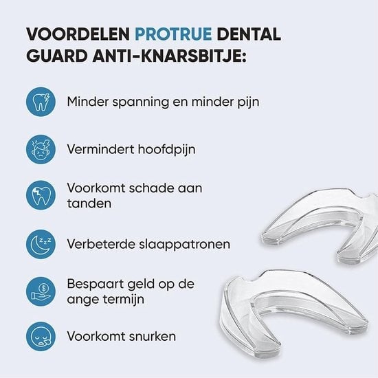 Whitee 4x Anti Grind Bit in 2 Größen - Nachtspange - Zähneknirschen Bit - Aufbissschutz gegen Zähneknirschen & Bruxismus