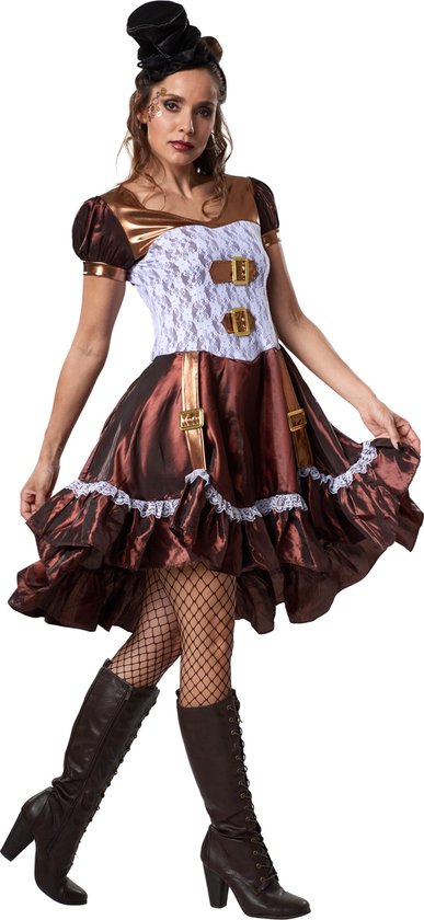 Dressforfun Faschingskostüm Steampunk Lady – Damen – Größe S