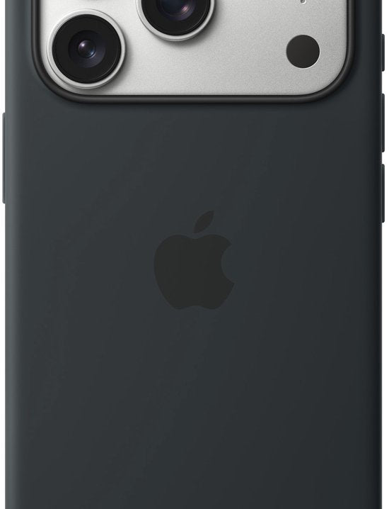 Silikonhülle mit MagSafe für das iPhone 17 Pro – Schwarz