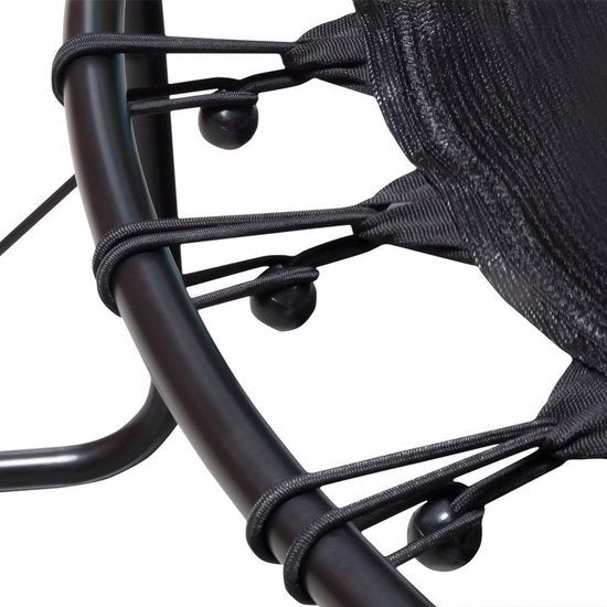 Hudora 65711 – Kindertrampolin mit Sicherheitsnetz – 140 cm – wasser- und UV-beständig – stabiler Rahmen