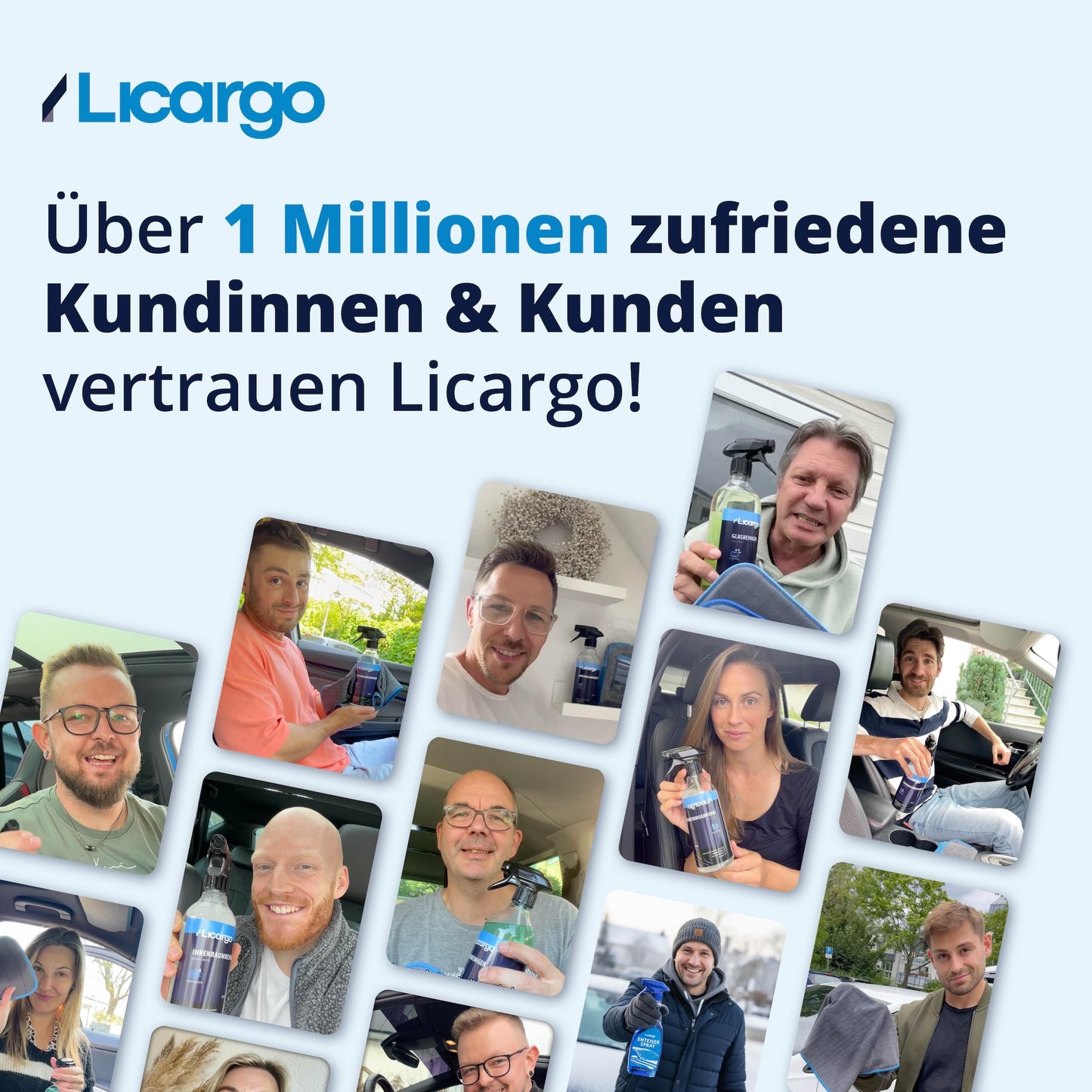LICARGO Lackstift für die Autolackreparatur – glänzend weiß – mit Präzisionspinsel – hohe Deckkraft