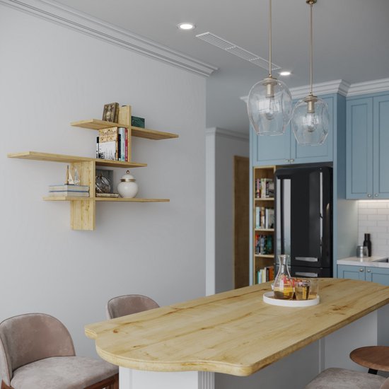 Woody Fashion Wallboard | 18mm Dicke | 123cm Breite | Eiche