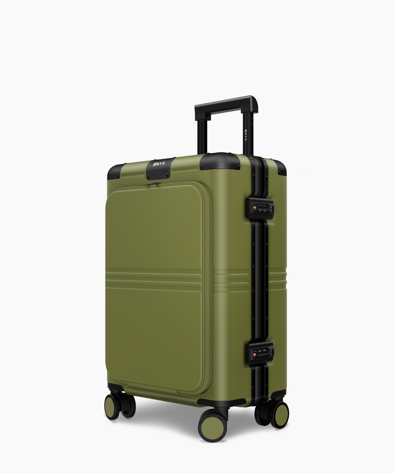Onyx Hybrid Pro Kofferset, 2-teilig – 100 l/38 l – Olivgrün