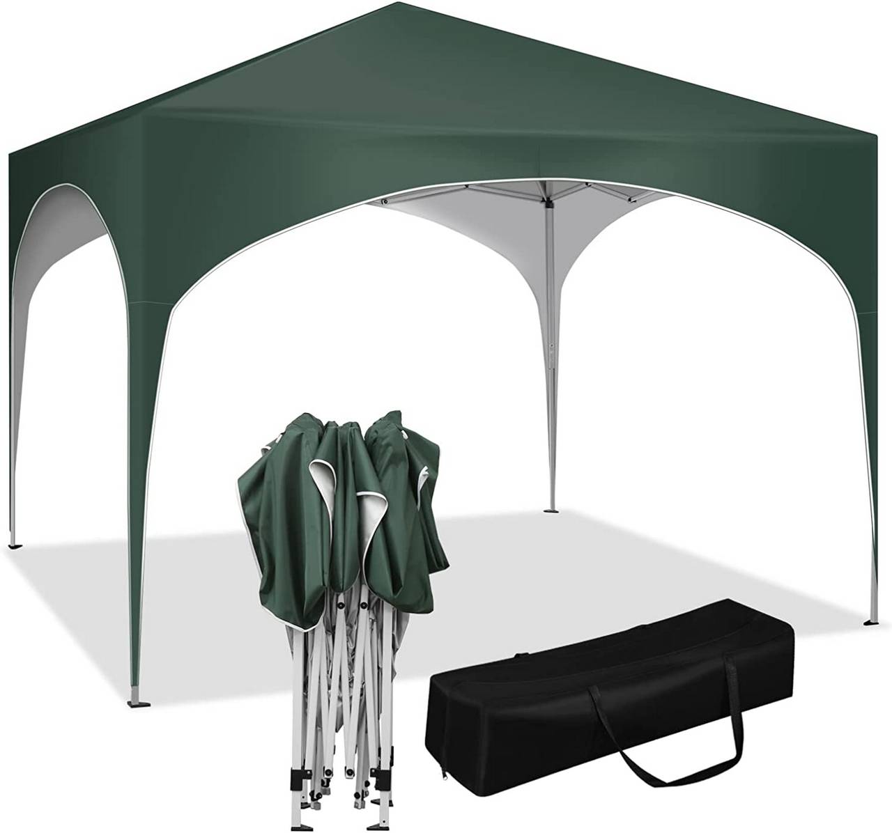WOLTU Pop-up-Pavillon – Wasserdicht – Grün – 3 x 3 m
